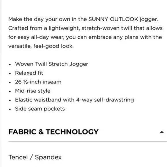 Travis Mathew Sunny Outlook Jogger Pants in Folkstone Blue Size S $140 Tencel - Picture 13 of 13